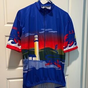 Vomax Cycling Jersey with Maine Motif (L)
Made in USA